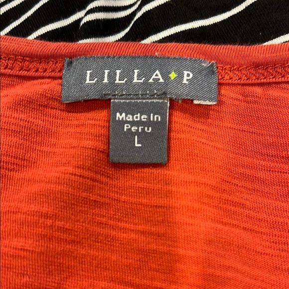 Women's Red Ruffled Top - Picture 4 of 5